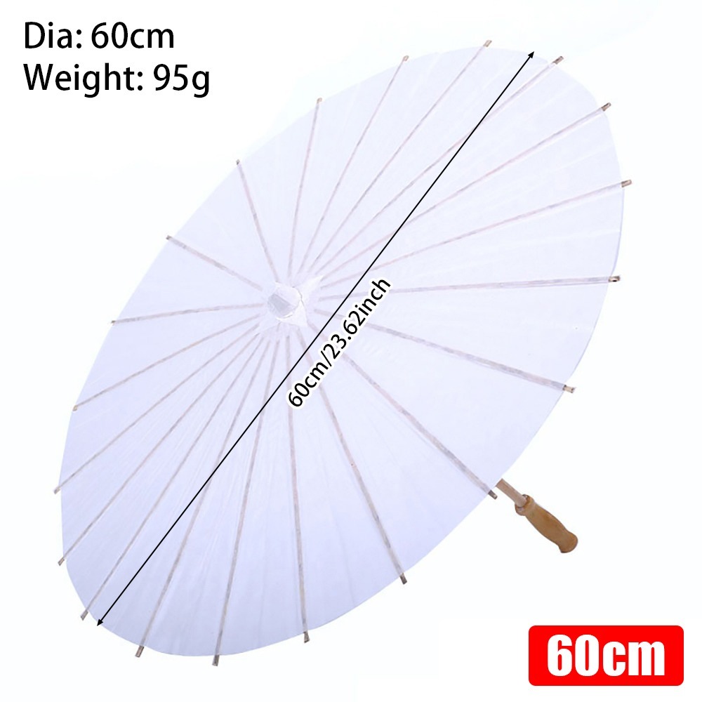 Photography Umbrella - مظلة ورقية بطول 20/30/40/60 سم، ملونة