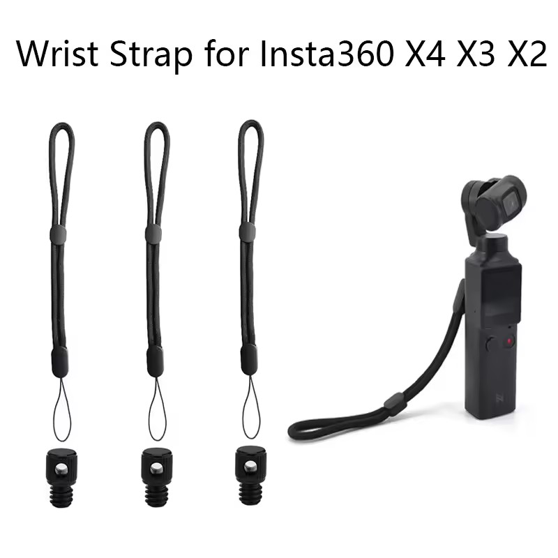 Camera Wrist Strap - حزام معصم مع برغي 1/4 لكاميرات