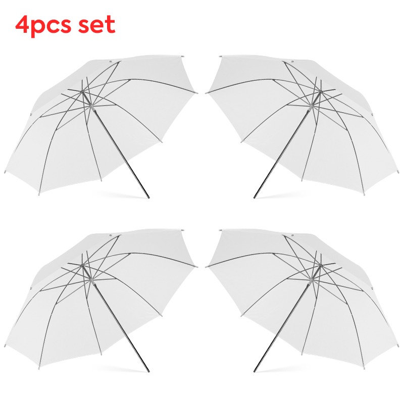 Photography Umbrella - مظلة ناشرة للضوء الشفافة البيضاء مقاس