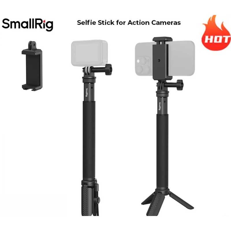 Camera Wrist Strap - عصا سيلفي SmallRig للكاميرات الرياضية مع