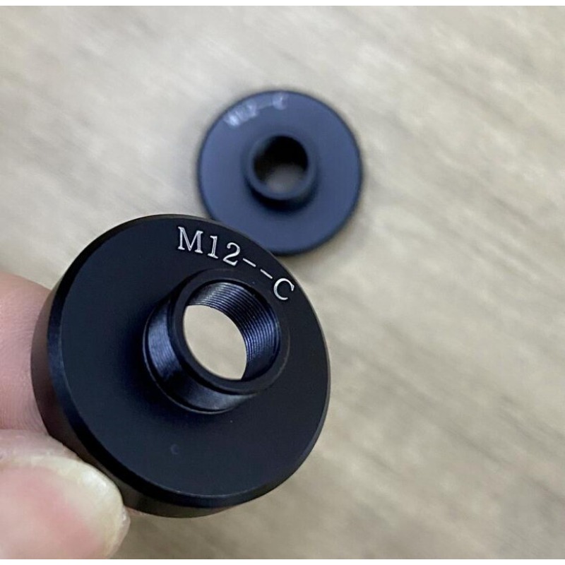 Lens Adapter Ring - 1 قطعة محول عدسة M12x0.5 C-mount