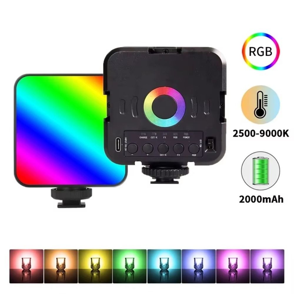 مصباح فيديو LED قابل لإعادة ال - مراجعة Photography Videos Free وسعره