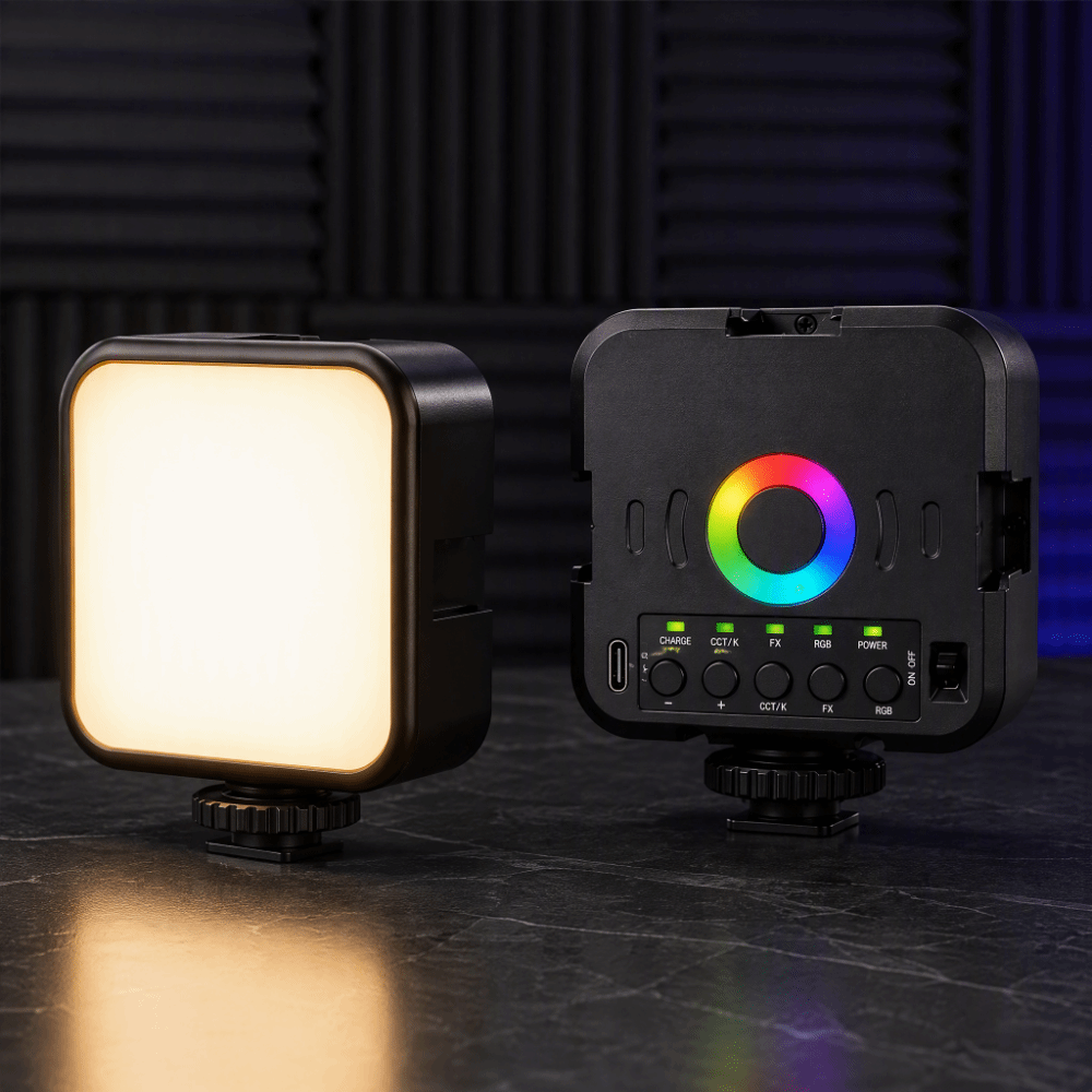 مصباح فيديو LED قابل لإعادة ال - مراجعة Photography Videos Free وسعره