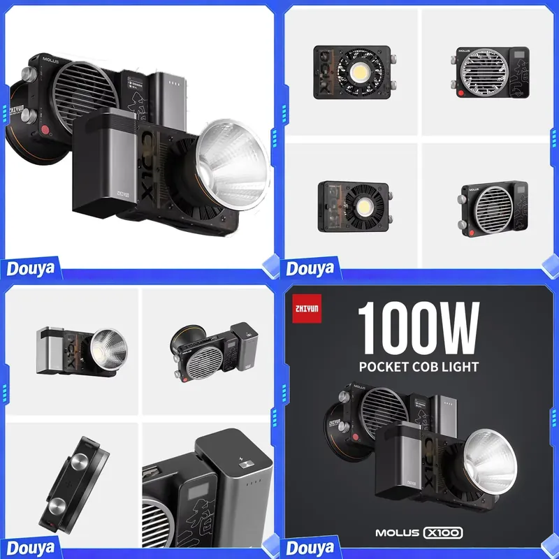 ضوء LED محمول باليد ZHIYUN Mol - مراجعة Photography Videos Free وسعره