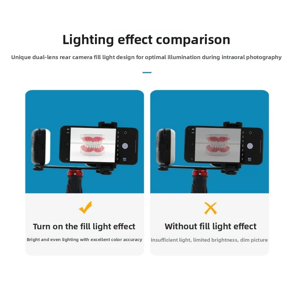 ضوء تصوير الأسنان، فلاش LED بل - مراجعة Photography Basics وسعره