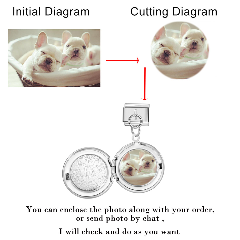 قلادة قلب إيطالية قابلة للفتح  - مراجعة Photographic Memory وسعره