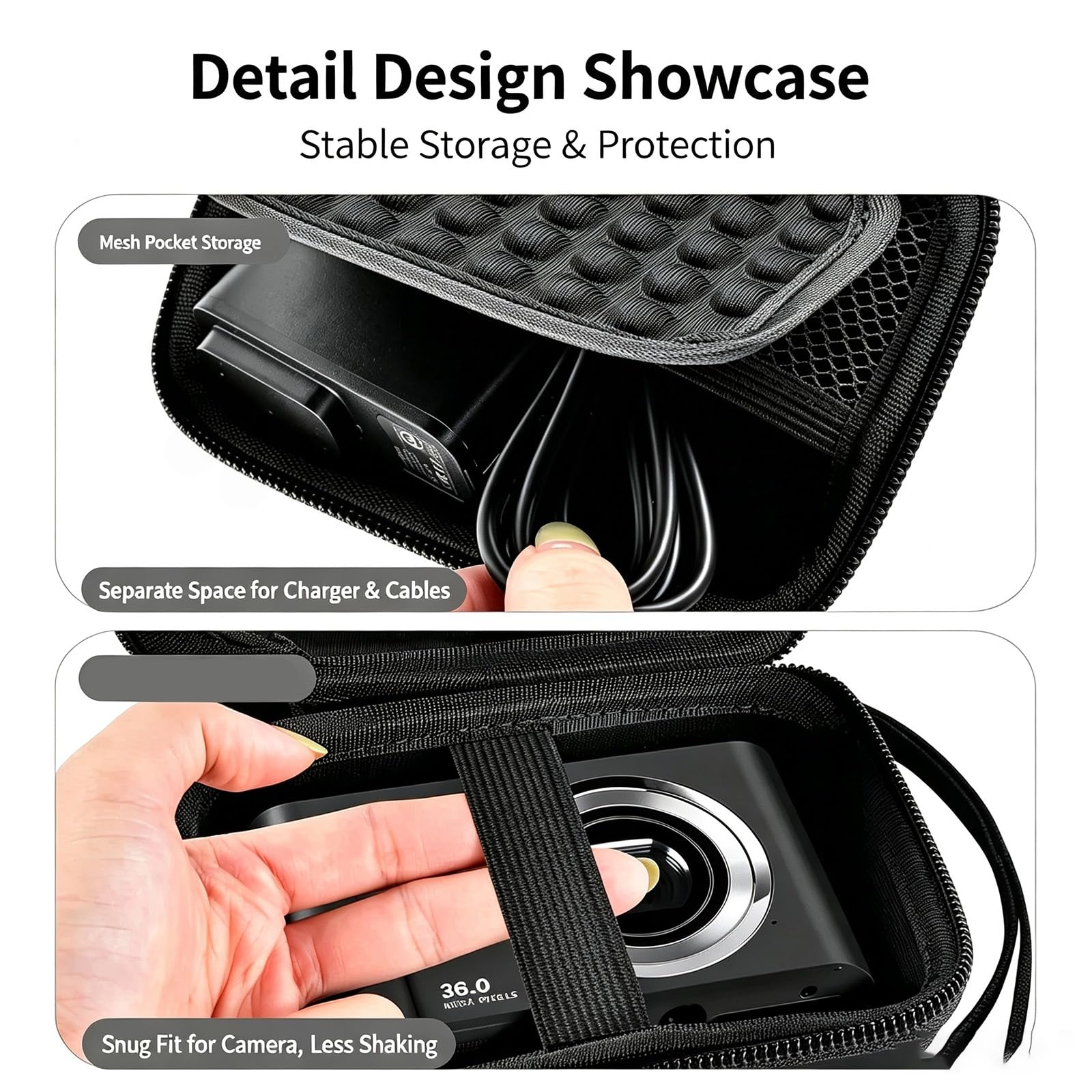 حافظة كاميرا رقمية بتقنية CCD، - مراجعة Camera Wrist Strap وسعره
