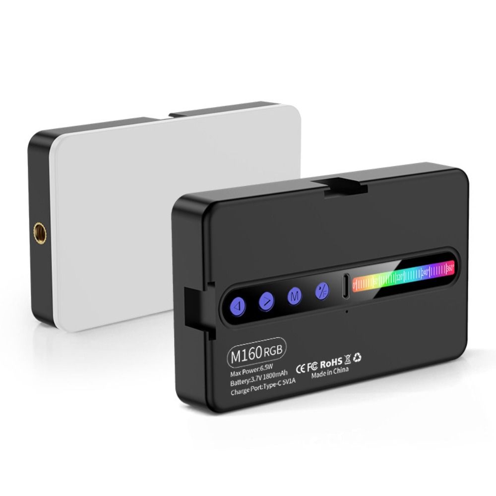 مصباح فيديو LED RGB قابل للتعت - مراجعة Photography Videos Free وسعره